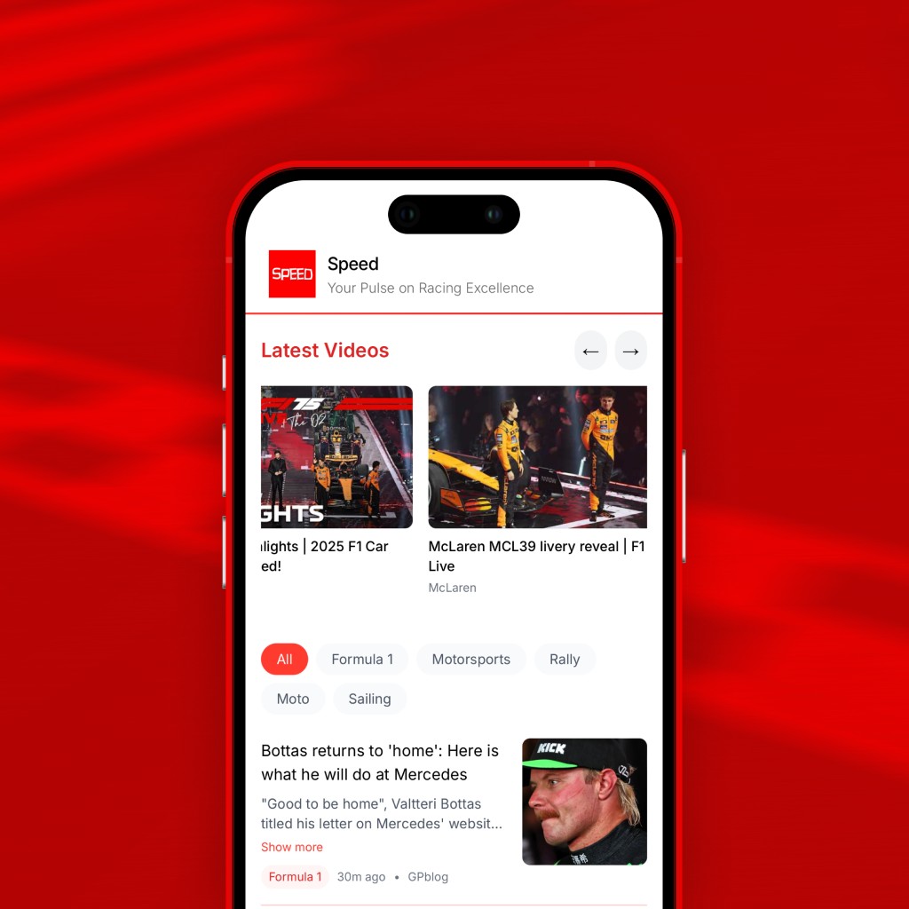 Speed App Preview